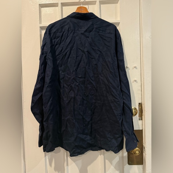 Michael Kors Dark Blue Shirt Jacket - Picture 3 of 4